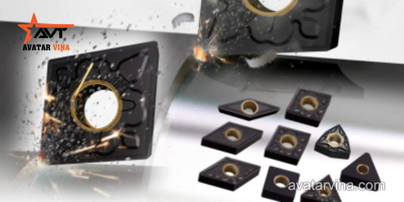 Ứng dụng mảnh dao tiện CNC