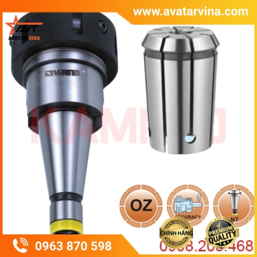 BẦU KẸP DAO COLLET OZ THAY CHUÔI NHANH NT40, NT50