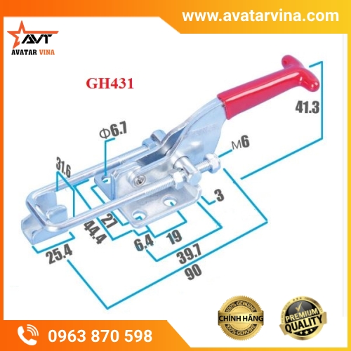 Cam Kẹp Chốt GH 431