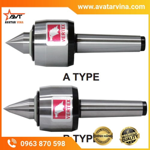 ĐẦU CHỐNG TÂM MÁY TIỆN TỐC ĐỘ CAO VLC VERTEX