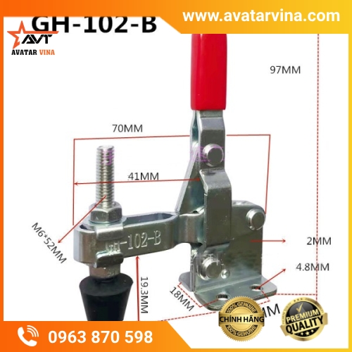 Kẹp Định Vị GH 102-B