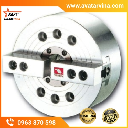 MÂM CẶP THỦY LỰC 2 CHẤU LỖ THÔNG VERTEX