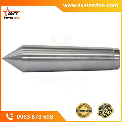 MŨI CHỐNG TÂM CỐ ĐỊNH MÁY TIỆN VLC-126 => VLC-130 VERTEX (CHỐNG TÂM CHẾT)