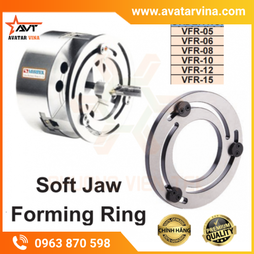 MÂM CẶP MÁY TIỆN CHI TIẾT DẠNG VÒNG VERTEX VFR
