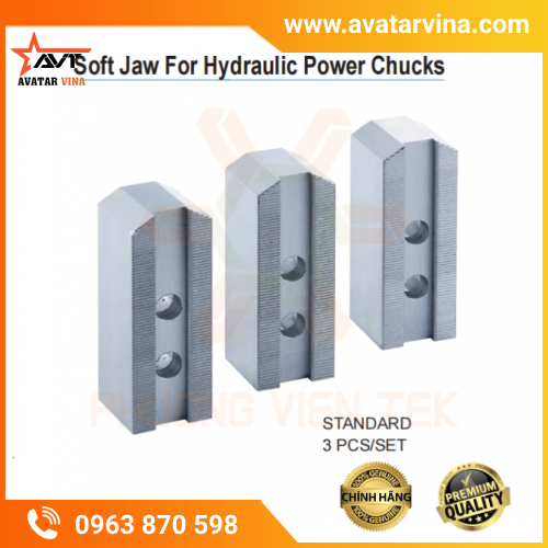CHẤU KẸP MỀM VHC CHO MÂM CẶP THỦY LỰC VERTEX