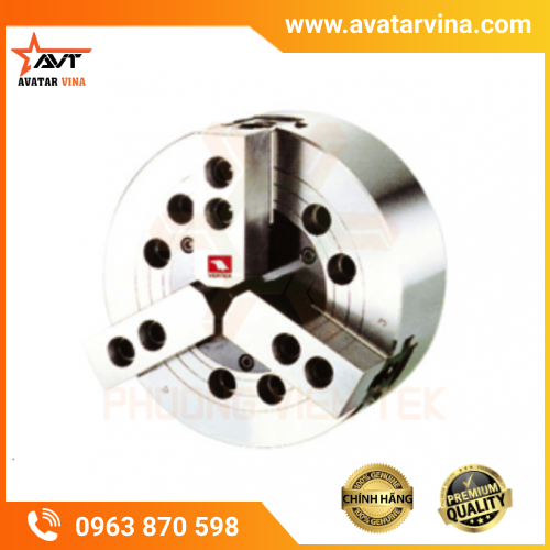 MÂM CẶP THỦY LỰC 3 CHẤU LỖ KÍN VERTEX.