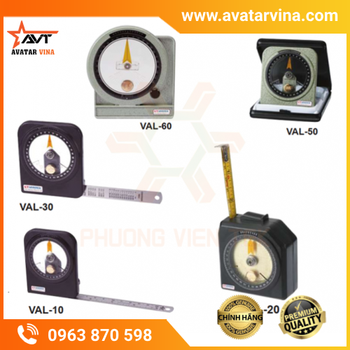THƯỚC ĐO GÓC NGHIÊNG VERTEX VAL