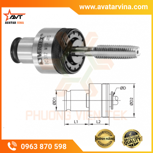 COLLET TA RÔ THAY NHANH CHUẨN ANSI