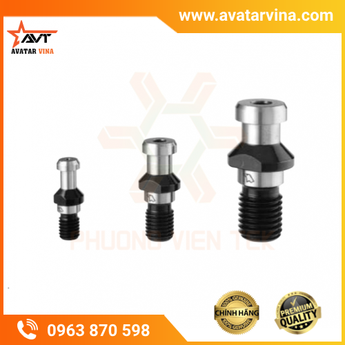 ĐUÔI CHUỘT CHO BẦU KẸP BT TIÊU CHUẨN DIN 69872, ISO